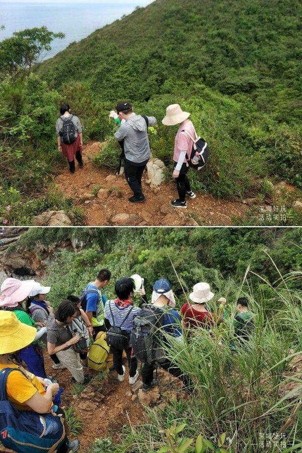 深圳好玩5.31东西冲海岸线穿越，赏无敌海景！