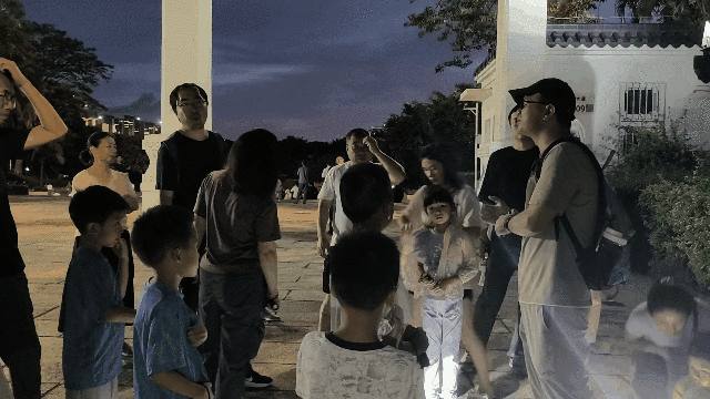 趣蘑菇6.22中山公园亲子夜观活动精彩回顾