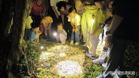 趣蘑菇6.22中山公园亲子夜观活动精彩回顾