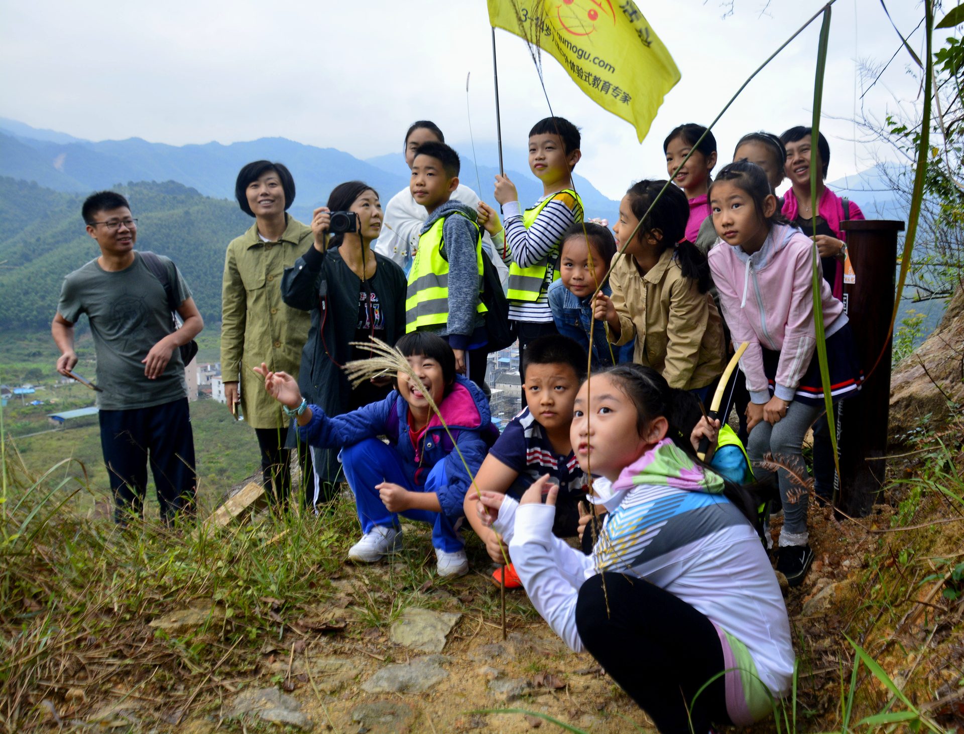 Hiking in the hills of southern China
